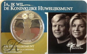 Picture of Coincard 10 euro 2002 Huwelijksmunt